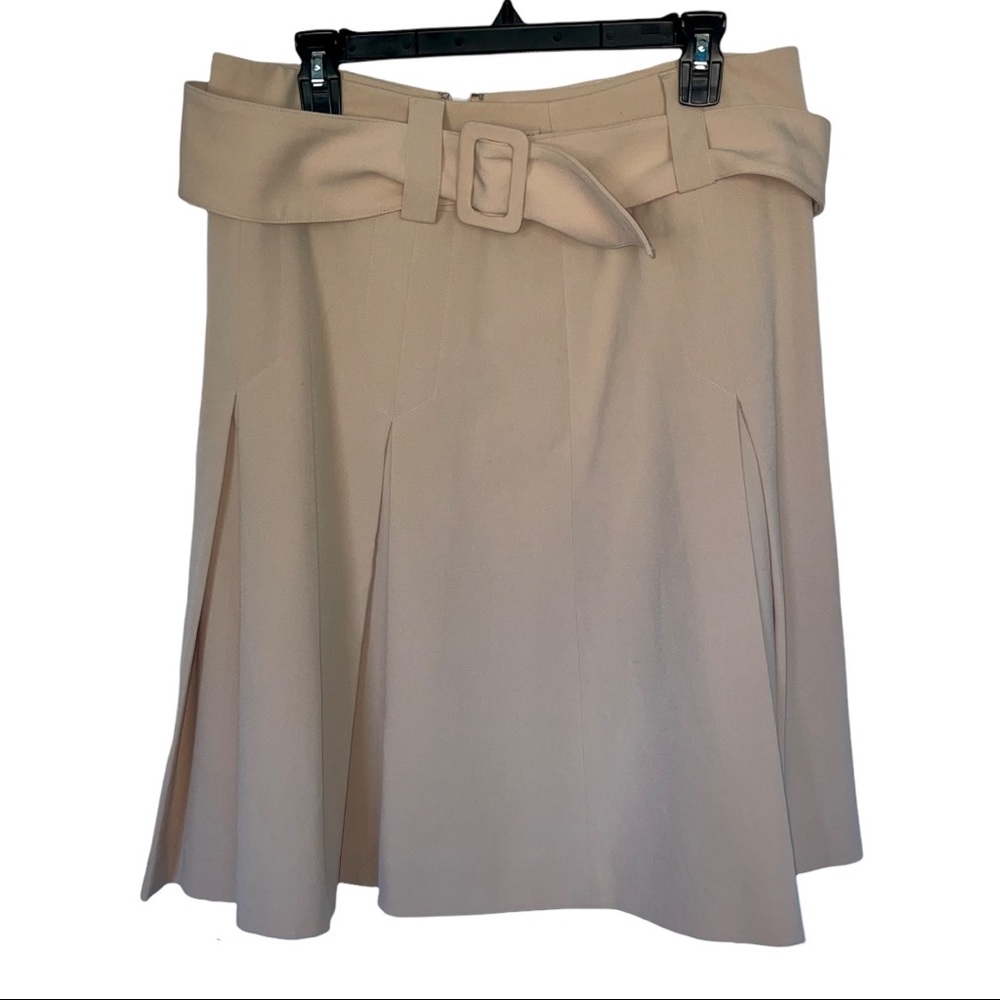 Insight Tan Skirt Belt Career Work Business